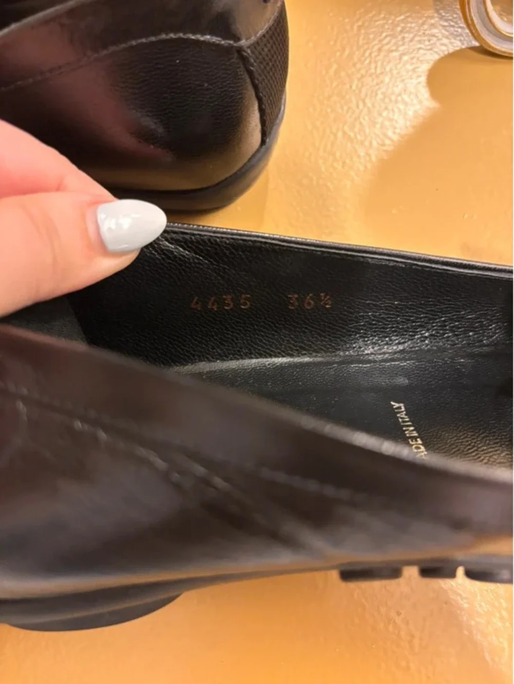 Vintage Women’s Prada Black Loafers Size 6.5